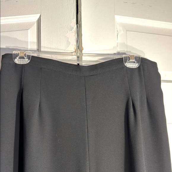 Chic Vintage JS Collections Black High-Waisted Wide Leg Pants Size 14 - Picture 6 of 8